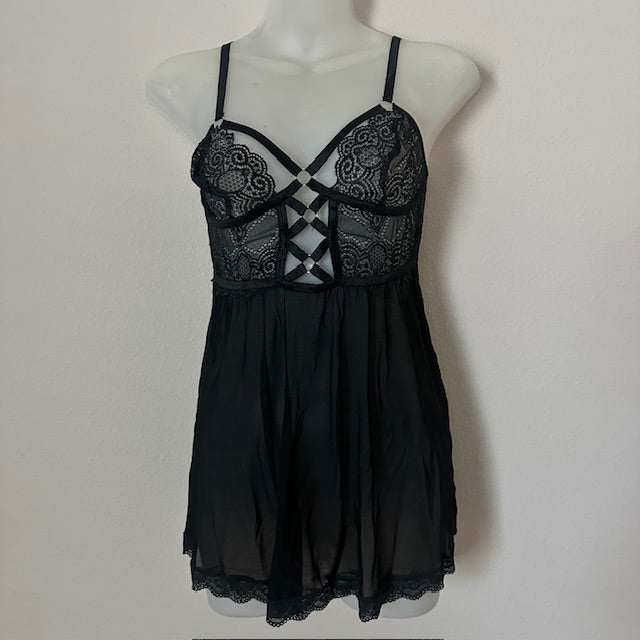 Black babydoll